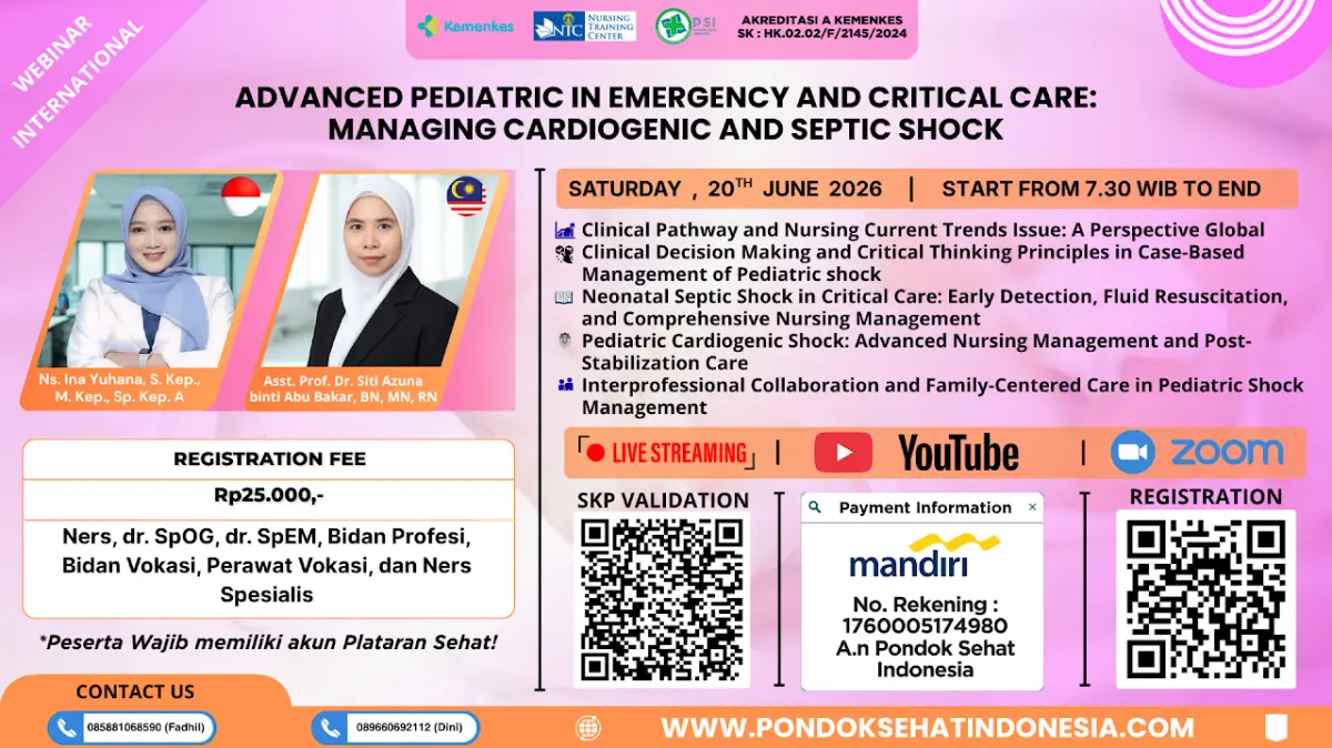 ADVANCED PEDIATRIC IN EMERGENCY AND CRITICAL CARE: MANAGING CARDIOGENIC AND SEPTIC SHOCK